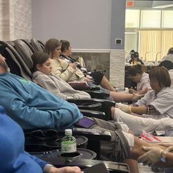 Nail Boutique & Spa - Full house enjoying the new chairs