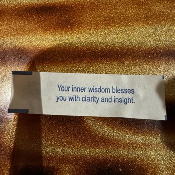 Wild Ginger - Fortune cookie wisdom! - Sushi Bars Near Me - York, Pennsylvania