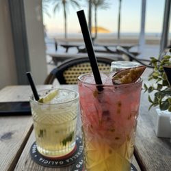 Blackbeard's - Caipirinha cocktail and Passion fruit cocktail