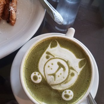 V Boulevard Cafe - Whoever did this, made my day! Amazing :) - Coffee & Tea Near Me - Glendale, California