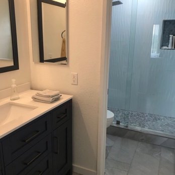 Master in Design - Master bath dressing area and shower/toilet/bidet. - General Contractors Near Me - Tarzana, California Master in Design - Master bath dressing area and shower/toilet/bidet. - General Contractors Near Me - Tarzana, California