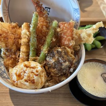 Tendon Kohaku - Premium set - Japanese Near Me - Bellevue, Washington Tendon Kohaku - Premium set - Japanese Near Me - Bellevue, Washington