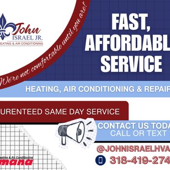 John Israel Heating & Air Conditioning - Heating & Air Conditioning/HVAC Near Me - Pineville , Louisiana John Israel Heating & Air Conditioning - Heating & Air Conditioning/HVAC Near Me - Pineville , Louisiana