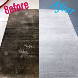 Rug Ideas - Before and After of Viscose Rug Cleaning, viscose rug stain removal in Los Angeles