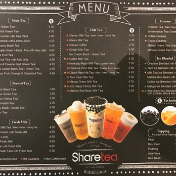 Sharetea - Coffee & Tea Near Me - San Francisco, California Sharetea - Coffee & Tea Near Me - San Francisco, California