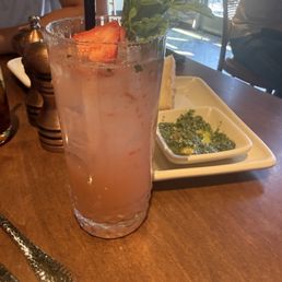 Strawberry yuzu drink Strawberry yuzu drink