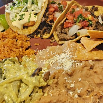 La Puerta - Mix and match tacos. Carne asada and shrimp - Mexican Near Me - San Diego, California