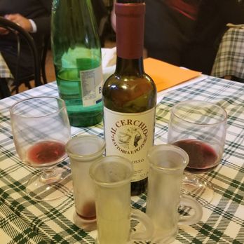 Il Cerchio - Drink up with the house wine! - Pizza Near Me - Milan, Michigan