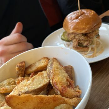 Jojo - Regular Jojos and Spicy Chicken Sandwich - American Near Me - Portland, Oregon