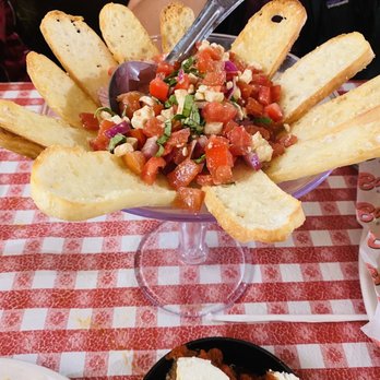 Buca di Beppo Italian Restaurant - Bruschetta - Italian Near Me - Redondo Beach, California