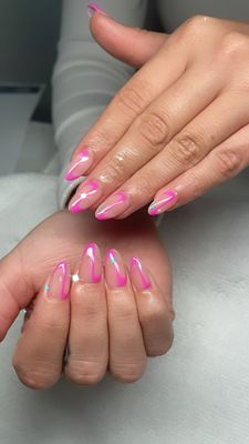 Gel X and design! - Please contact us to schedule an appointment today, walk in available today