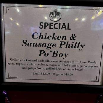 The Po'Boy Shop - Today@/ special - Cajun/Creole Near Me - Decatur, Georgia The Po'Boy Shop - Today@/ special - Cajun/Creole Near Me - Decatur, Georgia