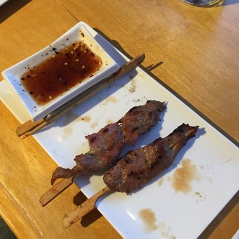 Corthaiyou - Moo Ping Kati..it comes with 4 skewers! - Thai Near Me - Brooklyn, New York