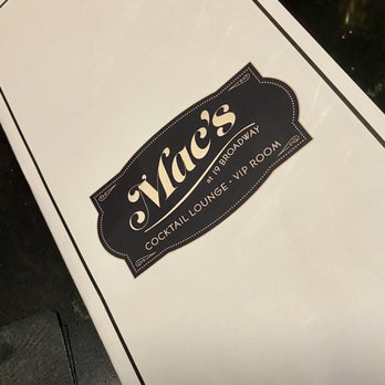 Mac’s at 19 Broadway - a menu - Lounges Near Me - Fairfax, California Mac’s at 19 Broadway - a menu - Lounges Near Me - Fairfax, California