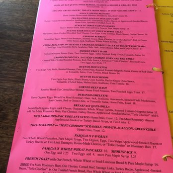 Cafe Pasqual's - Vegetarian Near Me - Santa Fe, New Mexico