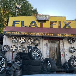 Tire shop store front
