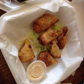 Chip Off The Block Deli - BBQ pork egg rolls. Needs a better sauce - Delis Near Me - Las Vegas, Nevada Chip Off The Block Deli - BBQ pork egg rolls. Needs a better sauce - Delis Near Me - Las Vegas, Nevada