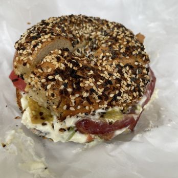 The Flour Shop - Everything Bagel - The Green Monster special - Bagels Near Me - Pawcatuck, Connecticut The Flour Shop - Everything Bagel - The Green Monster special - Bagels Near Me - Pawcatuck, Connecticut