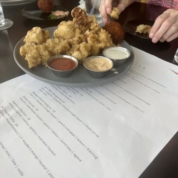 Covey Kitchen + Cocktails - Fried cauliflower - Cocktail Bars Near Me - Gainesville, Florida Covey Kitchen + Cocktails - Fried cauliflower - Cocktail Bars Near Me - Gainesville, Florida