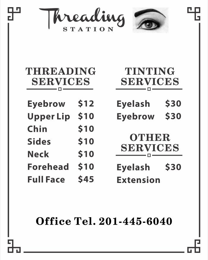 THREADING STATION Updated June 2024 630 Old Country Rd, Garden City