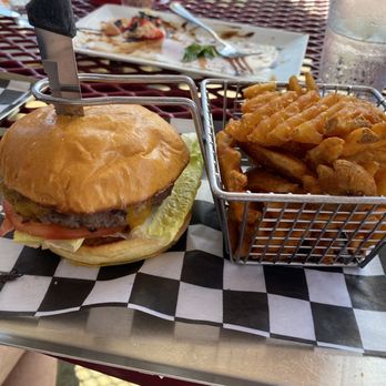 Exit Zero Filling Station - The build your own burger, the fries were great - Burgers Near Me - Cape May, New Jersey Exit Zero Filling Station - The build your own burger, the fries were great - Burgers Near Me - Cape May, New Jersey