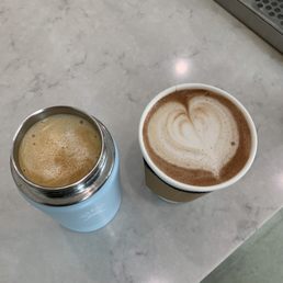 Oat milk latte, oat milk mocha Oat milk latte, oat milk mocha