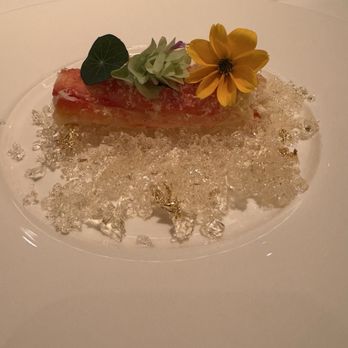 Wing Lei - Red King Crab Merus 鵝肝醬帝王蟹柳 Shaved Foie Gras, Lemon Ginger Hibiscus Gelée - Chinese Near Me - Las Vegas, Nevada Wing Lei - Red King Crab Merus 鵝肝醬帝王蟹柳 Shaved Foie Gras, Lemon Ginger Hibiscus Gelée - Chinese Near Me - Las Vegas, Nevada