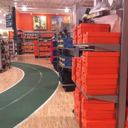 A ton of shoes at Dicks...
