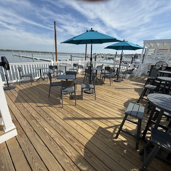 Bay Buzz Coffee & Snack Shack - Outside seating deck area on the marina over the bay - Coffee & Tea Near Me - Margate, New Jersey Bay Buzz Coffee & Snack Shack - Outside seating deck area on the marina over the bay - Coffee & Tea Near Me - Margate, New Jersey