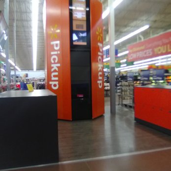 Walmart Supercenter - Online ordering and pick up must be hot here, there's even a whole row of parking just for this pick up - Grocery Near Me - Guthrie, Oklahoma