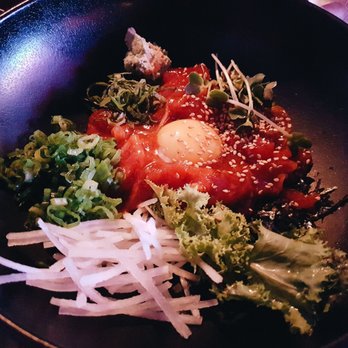 Kenka - Raw tuna and egg with spicy sauce - Sushi Bars Near Me - New York, New York Kenka - Raw tuna and egg with spicy sauce - Sushi Bars Near Me - New York, New York