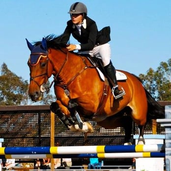 Melodic Farms - Leslie and Taco in the Grand Prix - Horseback Riding Near Me - Davis, California