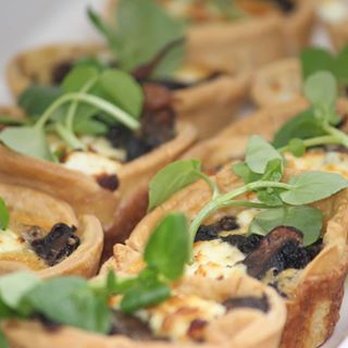 Go West - Mushroom and Goat Cheese tarts. Image credit: Go West - Cafes Near Me - Rockbank, VIC Go West - Mushroom and Goat Cheese tarts. Image credit: Go West - Cafes Near Me - Rockbank, VIC