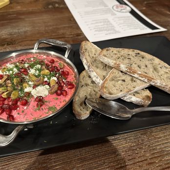 Stone Cut Bistro - Beet Whipped Feta - Mediterranean Near Me - Toledo, Ohio