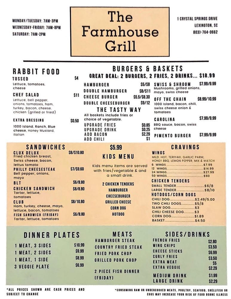 The Farmhouse Restaurant Pa