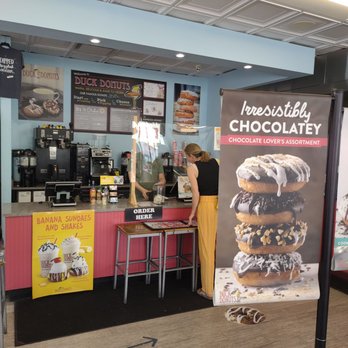 Duck Donuts - The order/checkout counter #duckdonuts @yelpdc #nationaldonutday - Donuts Near Me - Rockville, Maryland Duck Donuts - The order/checkout counter #duckdonuts @yelpdc #nationaldonutday - Donuts Near Me - Rockville, Maryland