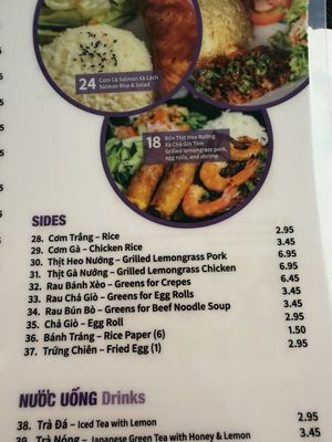 Menu photo 2 Quan Mii Westminster, CA