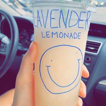 Roasted Coffee Shop - Lavender Lemonade - Cafes Near Me - Corpus Christi, Texas