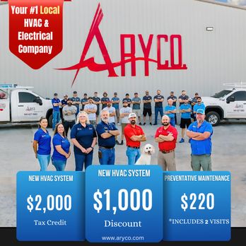 AryCo - Heating & Air Conditioning/HVAC Near Me - Decatur, Texas AryCo - Heating & Air Conditioning/HVAC Near Me - Decatur, Texas