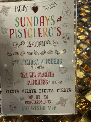 Menu photo 5 Pistolero's Houston, TX Menu photo 5 Pistolero's Houston, TX