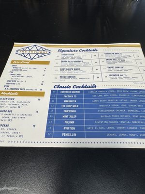 Menu photo 1 The Skylight Franklin, TN