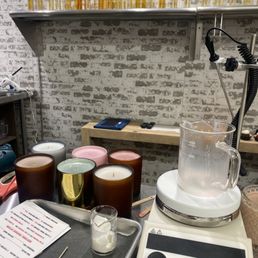 Candle making! Candle making!