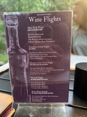 Menu photo 2 Wines of Colorado Cascade, CO Menu photo 2 Wines of Colorado Cascade, CO