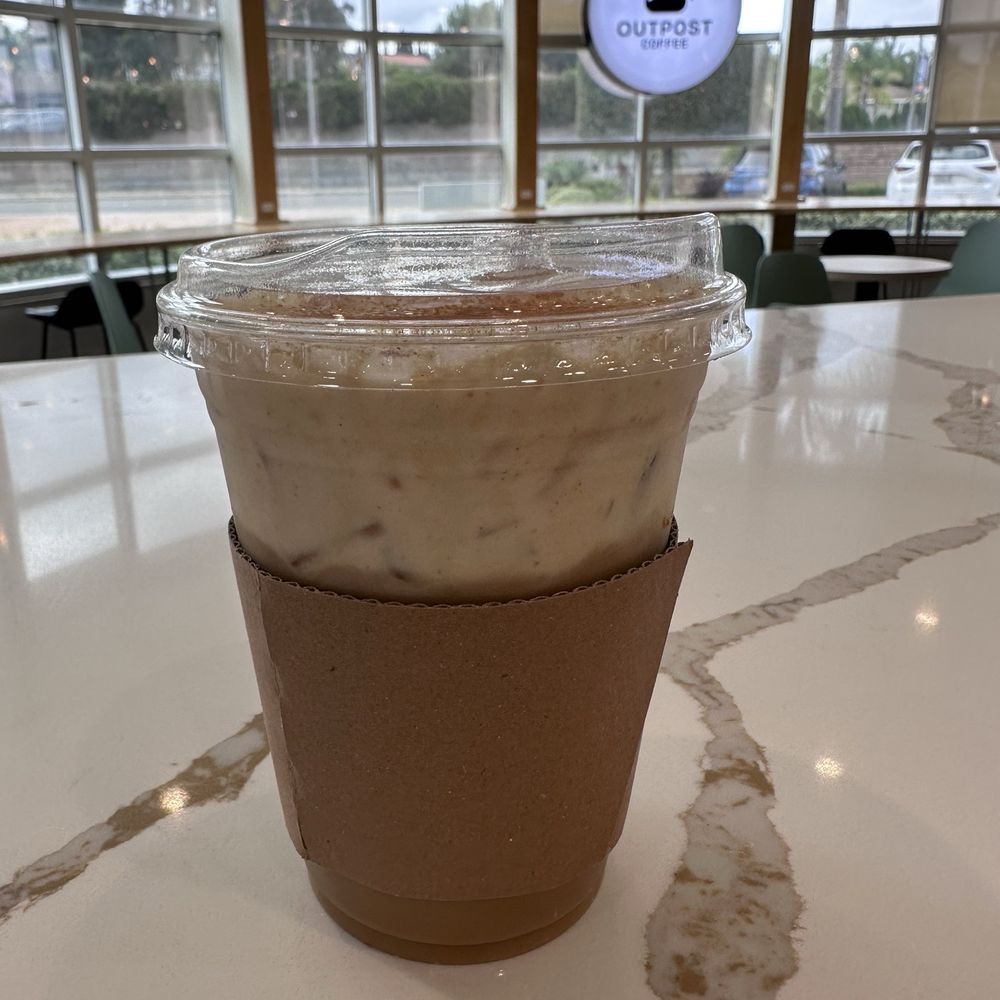 Outpost Coffee - Pumpkin outpost latte - Coffee & Tea Near Me - Diamond Bar, California Outpost Coffee - Pumpkin outpost latte - Coffee & Tea Near Me - Diamond Bar, California