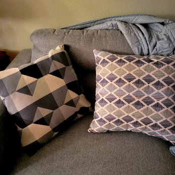 IKEA - Dec 2021: Pic 23 of 23-- The $11 20x20 Ikea pillow cover is on the left. Very good quality @ an excellent price. Lots to choose from! - Furniture Stores Near Me - Tampa, Florida IKEA - Dec 2021: Pic 23 of 23-- The $11 20x20 Ikea pillow cover is on the left. Very good quality @ an excellent price. Lots to choose from! - Furniture Stores Near Me - Tampa, Florida
