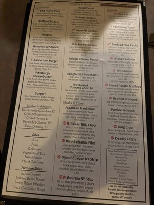 Menu photo 1 Steamers Stonewall Tavern North Lima, OH Menu photo 1 Steamers Stonewall Tavern North Lima, OH