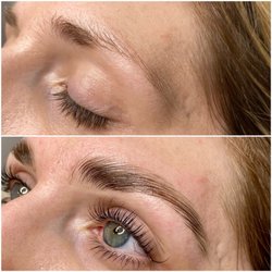 Melt West - Brow lamination including wax and tint