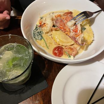 Table 9 - Lobster Ravioli - Seafood Near Me - Atlantic Beach, North Carolina