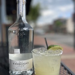 Denim & Pearls - Cheaper than a Shrink margarita
