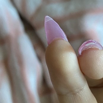 iPolish - My pinky nail, after doing nothing all weekend. - Nail Salons Near Me - San Diego, California